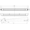 Binnenverlichting 24V 333 mm x 30 mm