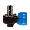 Rondomlicht SESTO - 11 knipperpatronen - blauw -...