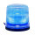 Rondomlicht SESTO - 11 knipperpatronen - helder/blauw - magneetvoet