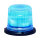 Zwaailicht SESTO - 11 knipperpatronen - blauw/geel - 3-punts