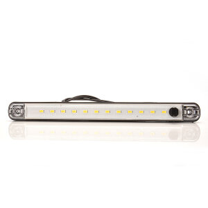 Binnenverlichting met schakelaar 12V 238 mm x 20,6 mm