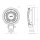 Werklamp ZELOR - 2000 lumen - rond