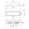 VISION180 - 180° straling - flitsmodule - geel - klasse 2