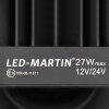 Werklamp met magneetvoet - 12V/24V - 27W