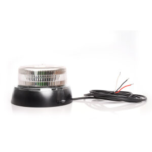 R65 Design zwaailicht BRILAR - helder/geel - 3 punten - 7 lichtpatronen