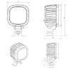 50W LED-werklamp 4000lm
