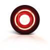 Contourverlichting BE20 - rood - rond - verzonken
