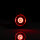 Contourverlichting BE20 - rood - rond - verzonken