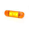 Zijmarkeringslamp - UR10 oranje - 12V/24V