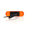 Zijmarkeringslamp - UR10 oranje - 12V/24V