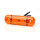 Zijmarkeringslamp - UR10 oranje - 12V/24V