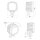 62W LED-werklamp 5400lm "focus"