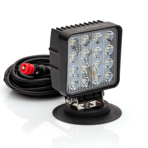 Werklamp met magneetvoet - 12V/24V - 48W