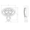 Werklamp ZELOR - 2000 lumen - ovaal