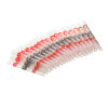 20 stuks soldeerverbinders - rood - tot 1,5 mm²