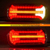 DYNAMIC LED-achterlichtset met 5P bajonetsluiting voor vrachtwagen of aanhangwagen