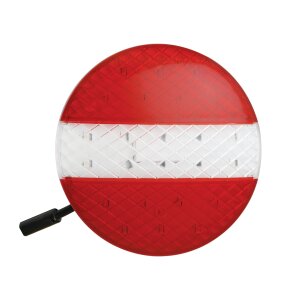 12/24V combi-achterlicht - rond 140 mm - incl. positielicht, remlicht en knipperlicht