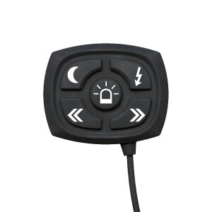 Bedieningspaneel MB5 - verlicht - 5 functies - voor waarschuwingsbalken - WV1