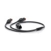 2-POLIGE SPLITTER | voor DUITS DT | Y-verdeler met kabel 60 cm