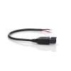 2-POLIGE adapterbus penbehuizing | voor DUITS DT | - 30 cm