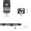 LURKER exception LED-waarschuwingsbalk - 93 cm - geel