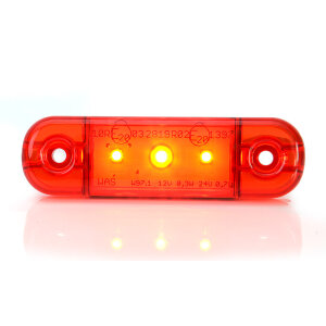 Contourverlichting - UR10 rood - 12V/24V