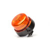 R65 Design zwaailicht BRILAR dubbele flits - oranje - plat