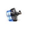 R65 Design zwaailicht BRILAR dubbele flits - blauw - plat
