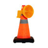 Waarschuwingslamp voor verkeerskegels