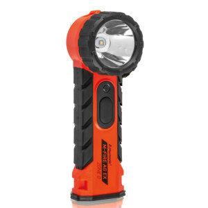 M-FIRE brandweerhandlamp - ROOD - haakse kop - knikkop - ATEX