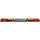 MAGMA FUSION LED-lichtbalk met werklamp - aan beide zijden - 140 cm - geel