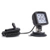 17 W werklamp met magneetvoet - schakelaar - 7 m spiraalkabel