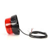 R65 Design zwaailicht BRILAR - rood - 3 punten