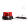 R65 Design zwaailicht BRILAR - rood - 3 punten
