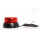 R65 Design zwaailicht BRILAR - rood - 3 punten