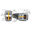 set van 2 hoofdkoplampen W188 LED, dynamische richtingaanwijzers, dagrijlicht, positielicht, dimlicht, grootlicht