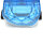 Skyline AIR S - 121 cm - blauw - incl. koplamp