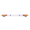 ASTERO LED-waarschuwingsbalk - 180 cm met middendeel - geel