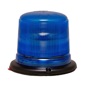 Zwaailicht SESTO - 11 knipperpatronen - blauw - 3-punts